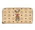 MCM Rabbit Zip Around Wallet, front view